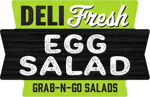 Deli Fresh Egg Salad Labels, Egg Salad Stickers