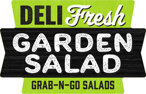 Deli Fresh Garden Salad Labels, Garden Salad Stickers