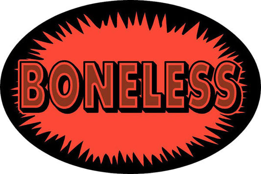 Boneless Labels, Boneless Stickers