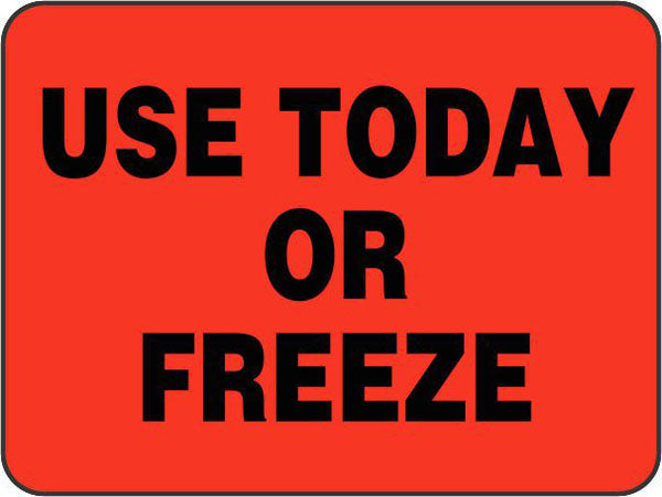 Use Today or Freeze Labels