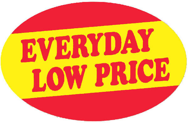Everyday Low Price Labels, Everyday Low Price Stickers