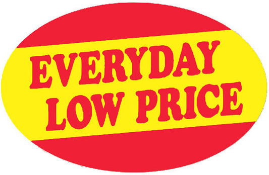 Everyday Low Price Labels, Everyday Low Price Stickers