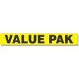 Valu Pack Labels, Value Pack Stickers