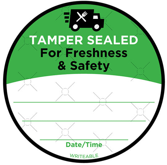 Sealed For Freshness and Safety Labels, ScaleLabels.com