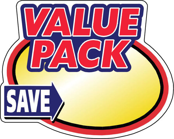 Value Pack Save Write On Oval Labels, Stickers