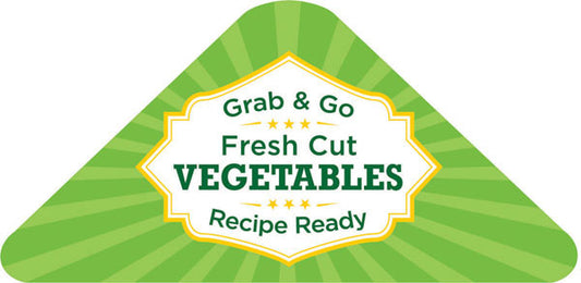 Grab & Go Fresh Cut Vegetable Labels, Stickers