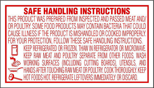 Handling Unit Sticker FOOD SAFETY - ALLERGEN - SAFE HANDLING Labels – ScaleLabels.com
