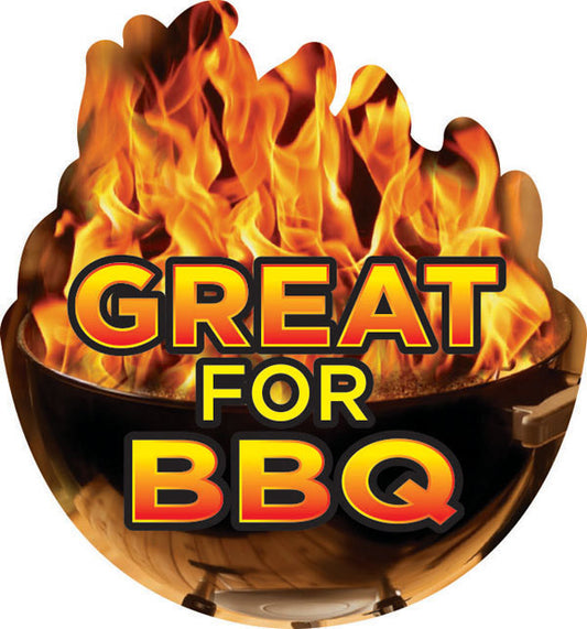 Great For BBQ Labels, Great for BBQ Stickers
