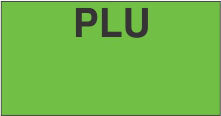 PLU Green Price Gun Labels FEBA-600 for Monarch Model 1110