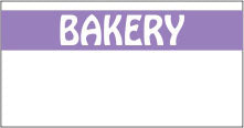 BAKERY Fuchsia Price Gun Labels FEB-133 for Monarch Model 1110