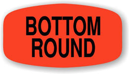 Bottom Round Dayglo Labels, Stickers