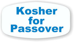 Kosher For Passover Food Labels, Kosher Stickers