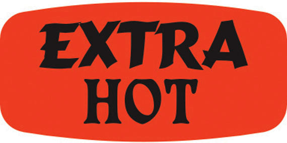 Extra Hot DayGlo Labels, Extra Hot Stickers