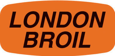 London Broil DayGlo Labels, Stickers