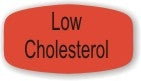 Low Cholesterol DayGlo Labels