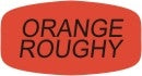 Orange Roughy DayGlo Label, Orange Roughy Stickers