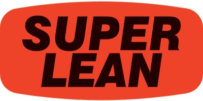 Super Lean DayGlo Labels, Super Lean Stickers