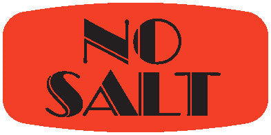 No Salt DayGlo Labels