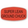 Super Lean Ground Chuck DayGlo Labels, Stickers