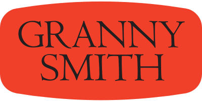 Granny Smith DayGlo Labels, Granny Smith Apple Stickers