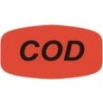 COD DayGlo Labels, COD Dayglo Stickers