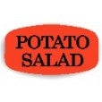 Potato Salad DayGlo Labels, Potato Salad Stickers
