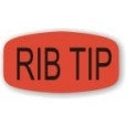 Rib Tip DayGlo Labels, Rib Tip Stickers