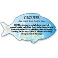 Grouper Recipe Label, Grouper Recipe Stickers