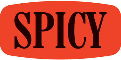 Spicy DayGlo Labels, Spicy Stickers