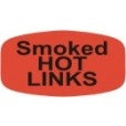 Smoked Hot Links DayGlo Labels, Stickers