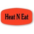 Heat N Eat DayGlo Labels, Heat and Eat Stickers