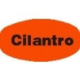 Cilantro DayGlo Labels, Cilantro Stickers