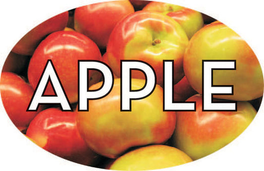 Apple Bakery Flavor Labels, Apple Flavor Stickers