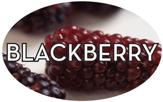 Blackberry Flavor Labels, Blackberry Flavor Stickers