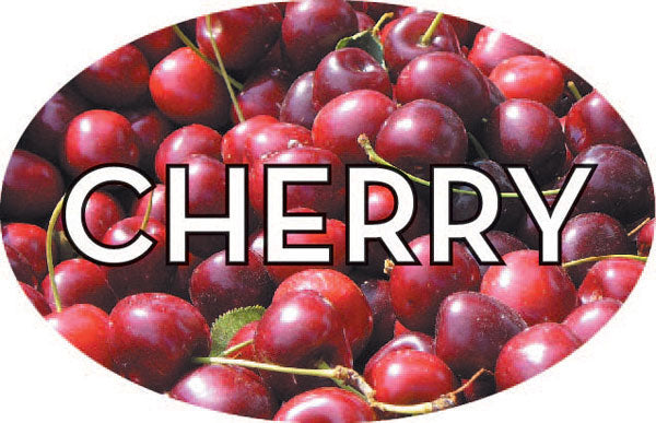 Cherry Flavor Labels, Cherry Flavor Stickers