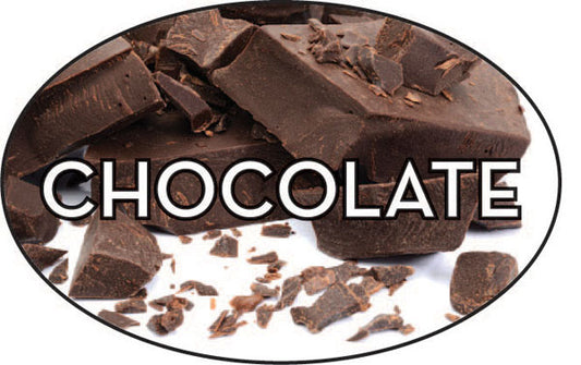 Chocolate Flavor Labels, Chocolate Flavor Stickers