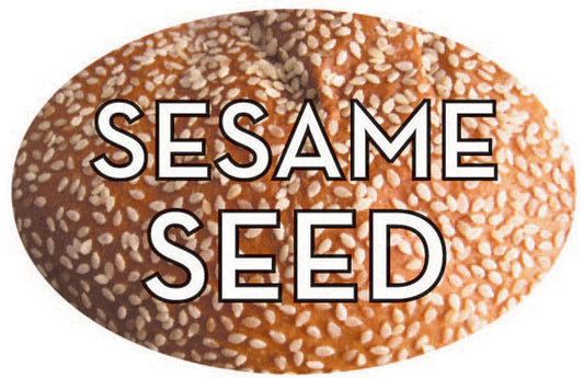 Sesame Seed Flavor Labels, Sesame Seed Flavor Stickers