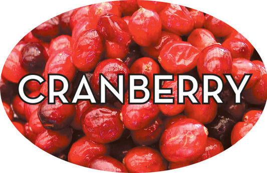 Cranberry Flavor Labels, Cranberry Flavor Stickers