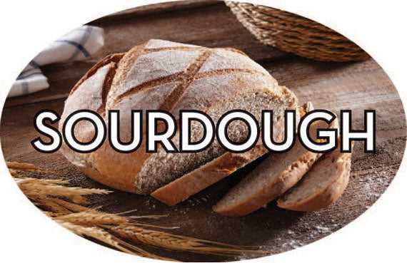 SourDough Bread Bakery Labels, Sour Dough Bread Stickers