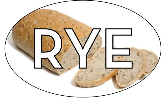 Rye Bread Bakery Labels, Rye Bread Stickers