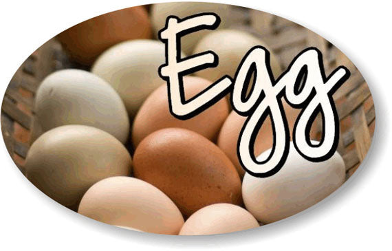 Egg Flavor Labels, Egg Flavor Stickers