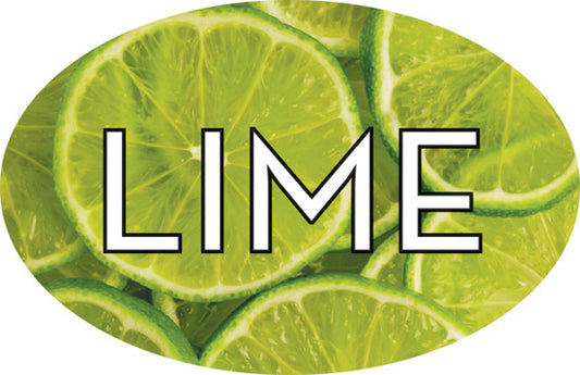 Lime Flavor Labels, Lime Flavor Stickers