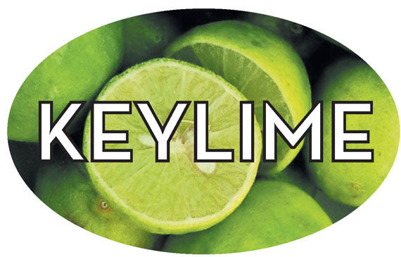Key Lime Flavor Labels, Key Lime Flavor Stickers