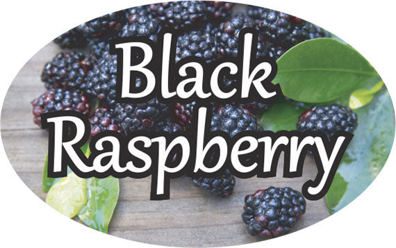 Black Raspberry Flavor Labels, Black Raspberry Flavor Stickers