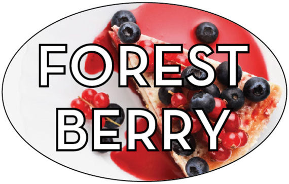 Forest Berry Flavor Labels, Forest Berry Flavor Stickers