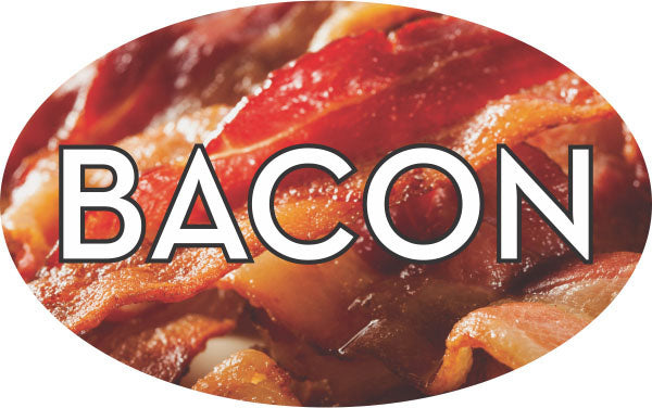 Bacon Flavor Labels, Bacon Flavor Stickers