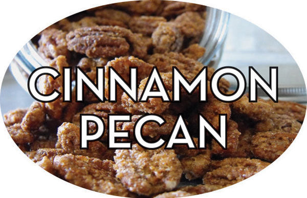Cinnamon Pecan Flavor Labels, Cinnamon Pecan Stickers
