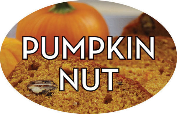 Pumpkin Nut Flavor Labels, Pumpkin Nut Flavor Stickers