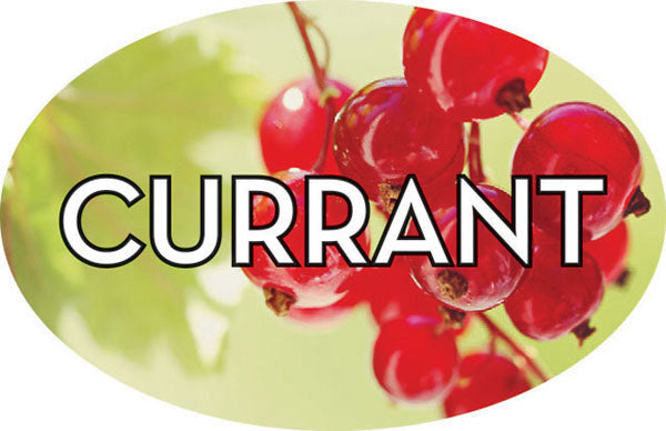 Currant Flavor Labels, Currant Flavor Stickers