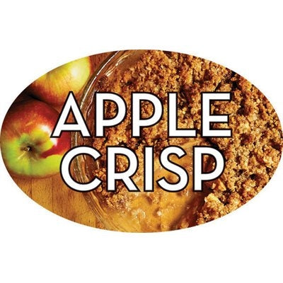Apple Crisp Flavor Labels, Apple Crisp Flavor Stickers